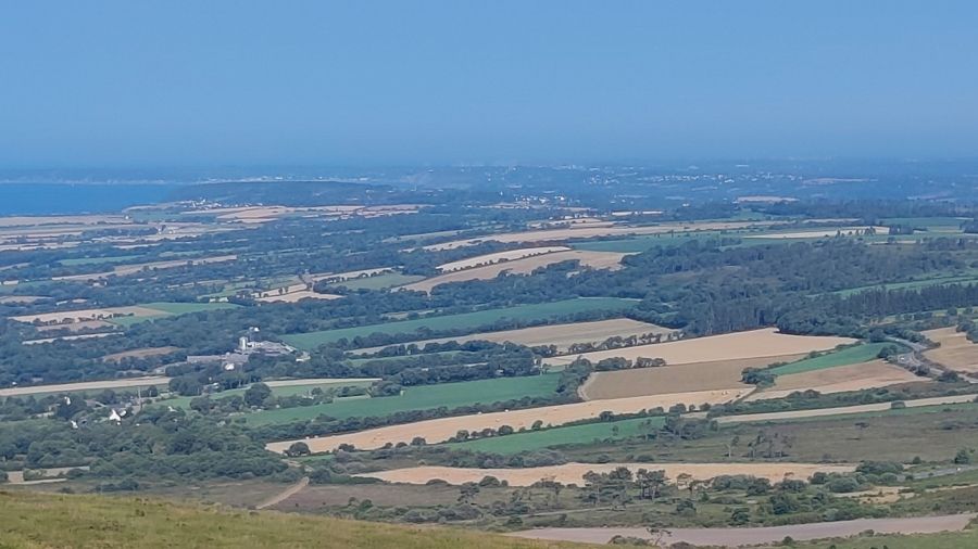 Le pays entier, à nos pieds.