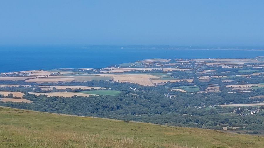 Le pays entier, à nos pieds.