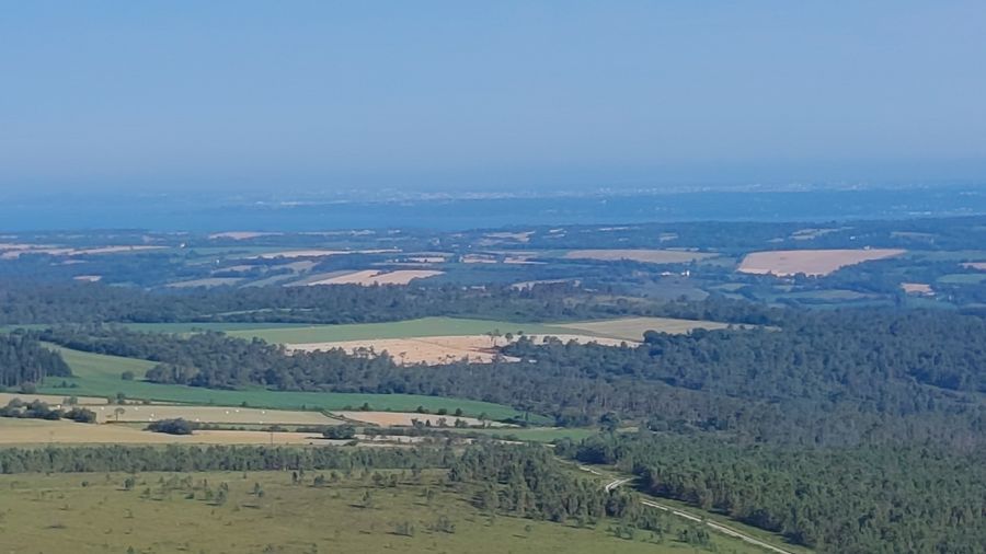 Le pays entier, à nos pieds.